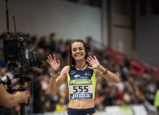 Valme Prado, en el Campeonato de España absoluto de atletismo valme prado