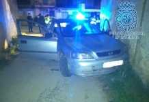 Una persecución policial deja dos policías heridos en Dos Hermanas persecución policial