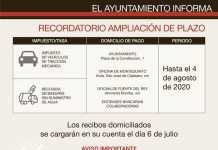 Sigue la ampliación del plazo para pagar el sello del coche y la basura sigue la ampliación