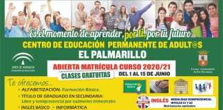 Periodo de matriculación en el CEPER El Palmarillo últimas plazas