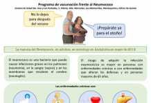 Campaña informativa para la vacunación de la neumonía campaña informativa