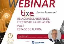 Ciclo de formación online en Tixe sobre temas de actualidad del Covid-19 ciclo de formación online