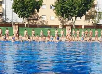 Retorno a la piscina de Vistazul del Waterpolo Dos Hermanas retorno a la piscina