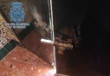 Amenazó con un arma blanca a la persona que lo sorprendió robando amenazó