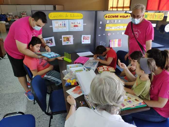 escuela de verano personas con diversidad funcional fiesta en verano