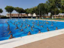 La piscina de Los Montecillos, nueva sede del Waterpolo Dos Hermanas los montecillos