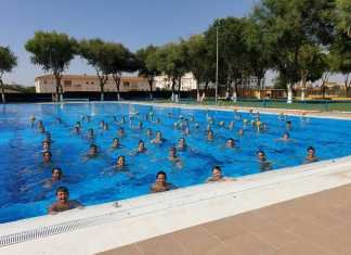 La piscina de Los Montecillos, nueva sede del Waterpolo Dos Hermanas los montecillos