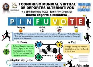 El Congreso Mundial de Deportes Alternativos da cabida al Pinfuvote congreso mundial