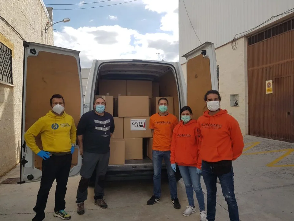 campaña de recogida de ayuda humanitaria