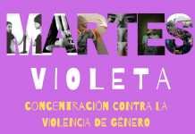 Nueva cita con los Martes Violeta en redes sociales el día 29 día 27