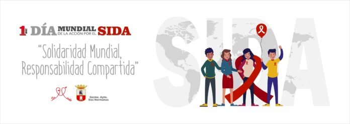 día del sida cartel programa concienciados