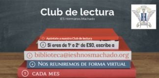 Primer club de lectura en el IES Hermanos Machado primer club de lectura