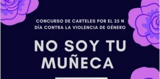 Concurso de carteles en el IES Mariana Pineda por el 25-N concurso de carteles