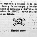 Los entierros en la parroquia en 1497 entierros