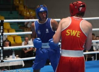 Rafael Acosta Heredia, en el Europeo Joven de boxeo Rafael Acosta Heredia