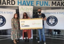 Donación de 15.000 euros para la asociación Acaye donación
