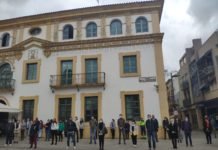 Manifiesto 25-N de casi todos los grupos políticos en el Ayuntamiento manifiesto