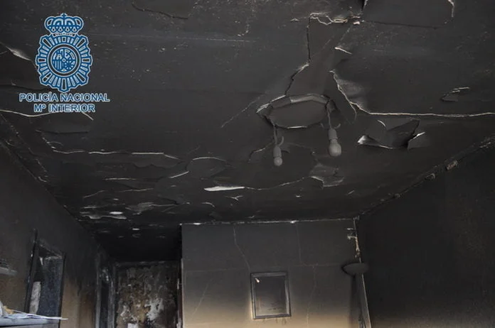 autores del incendio