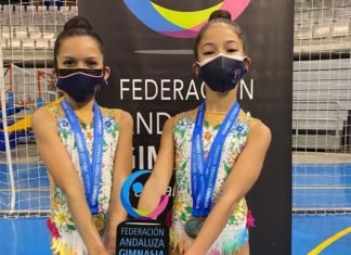 Podium andaluz de nuevo para la gimnasia rítmica nazarena podium andaluz