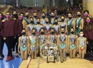 Mejor club del Campeonato de Andalucía de conjuntos mejor club