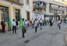 Una concentración pone fin a la campaña de Juventud en Marcha concentración