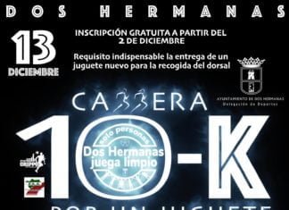 Carrera 10K Dos Hermanas Juega Limpio por un juguete carrera 10k