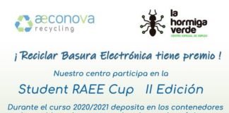 Reciclar basura electrónica tiene premio para los centros escolares reciclar