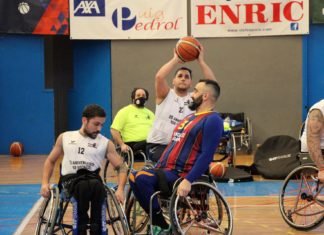 Doble esfuerzo sin premio para el BSR Vistazul en Barcelona doble esfuerzo