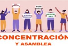 Nueva concentración por la situación de la sanidad pública nueva concentración