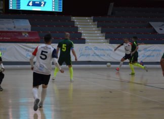 Disputadísimo derbi provincial que ganó el Nazareno DH disputadísimo derbi