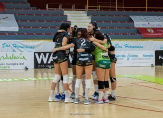 Encuentro intersemanal para Cajasol Voley en Los Montecillos jornada intersemanal