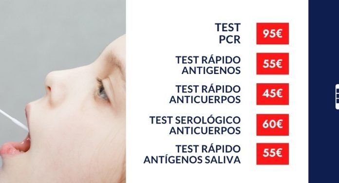 Todos los test Covid-19 sin cita previa en Centro Médico Nazareno todos los