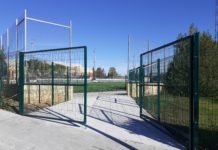 Nuevo acceso peatonal al campo de fútbol de Montequinto nuevo acceso