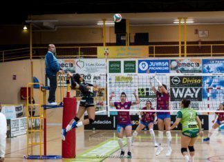 Con la permanencia asegurada, derrota del Cajasol Voley Dos Hermanas con la permanencia
