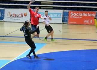 Duelo intenso y competido que se lleva el BM Sanse duelo intenso y competido