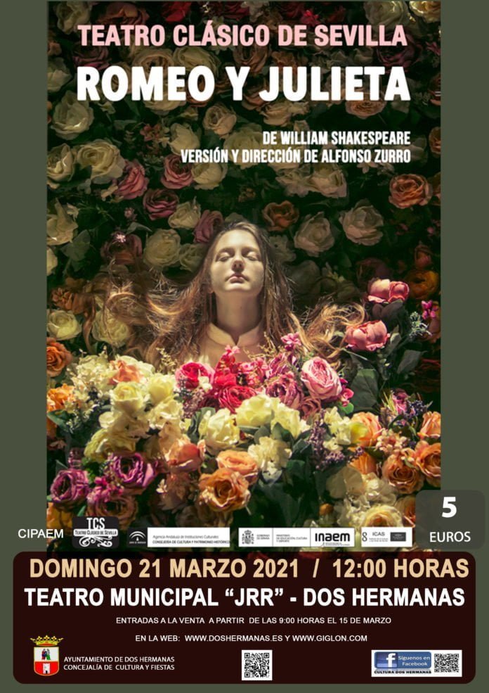 cartel de la obra de teatro romeo y julieta nueva fecha