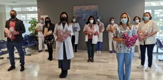 350 cojines solidarios para las pacientes con cáncer de mama 350 cojines solidarios