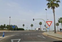 Semáforo para la salida de la calle Malva, propuesta de C,s semáforo