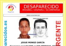 15 años sin saber nada del paradero Josué Monge García 15 años