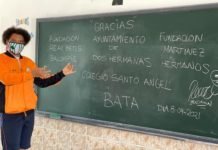 Material escolar y sanitario para un internado de Guinea Ecuatorial material escolar