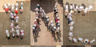 Por la inclusión en el Día Mundial del Autismo del CEIP San Sebastián inclusión