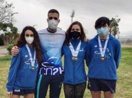 Cuatro medallas para los nadadores infantiles en el Andaluz cuatro medallas