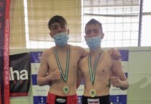 Carlos Rivero y Alejandro Piñero, campeones andaluces de Kick Boxing Carlos Rivero y Alejandro Piñero