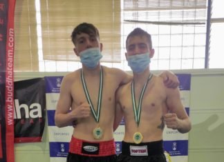 Carlos Rivero y Alejandro Piñero, campeones andaluces de Kick Boxing Carlos Rivero y Alejandro Piñero