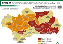 Grado 3, nivel 1, de alerta sanitaria en Dos Hermanas grado 3