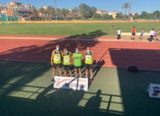 Los atletas máster se suben al podio en el Campeonato Andaluz atletas máster