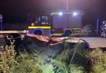 Una colisión múltiple deja cinco heridos, uno de ellos grave colisión múltiple