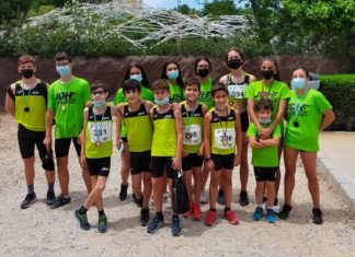 Cuarto lugar para el Atletismo Juventud en la final de los JJDD de Sevilla cuarto lugar