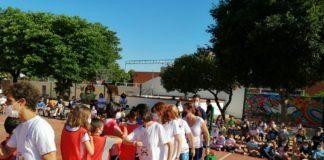 Partido de pinfuvote para cerrar el curso 2020-21 en el CEIP El Palmarillo partido de pinfuvote