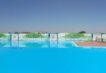 Nuevo cierre perimetral de la piscina de Fuente del Rey nuevo cierre